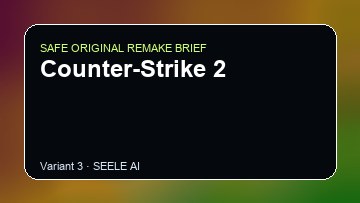 Counter-Strike 2 original game remake reference artwork 3