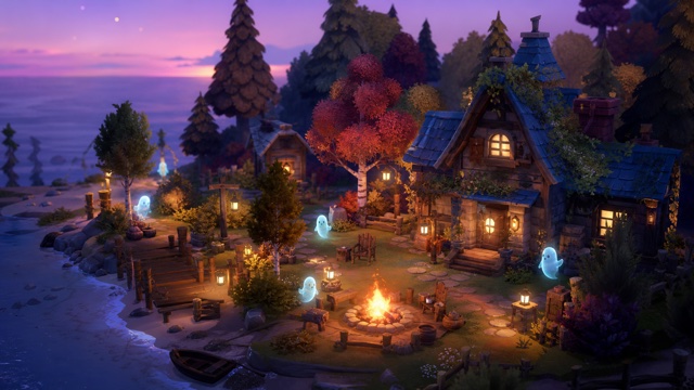 Cozy Grove original game remake reference artwork 3