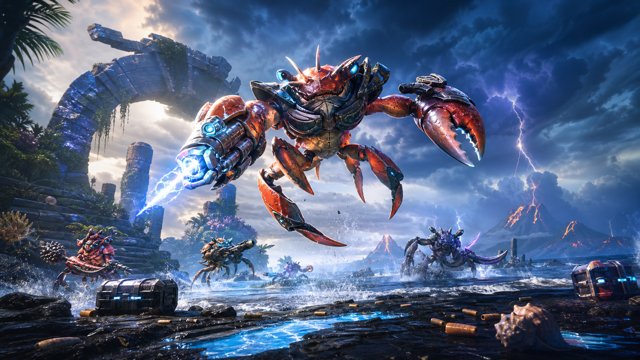 Crab Champions Game Customer Remake preview