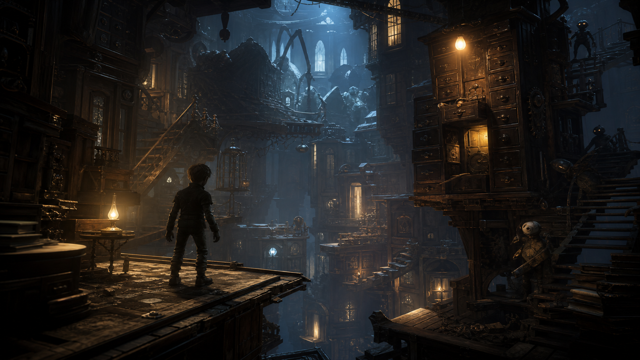 Creaks original game remake reference artwork 3