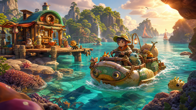 Critter Cove original game remake reference artwork 2