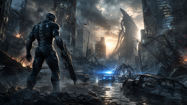 Crysis 2 original crysis 2 diy game reference artwork 1