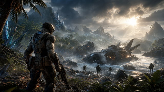 Crysis original crysis custom game reference artwork 1