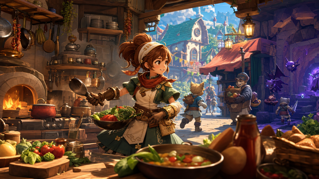 Cuisineer original game remake reference artwork 3