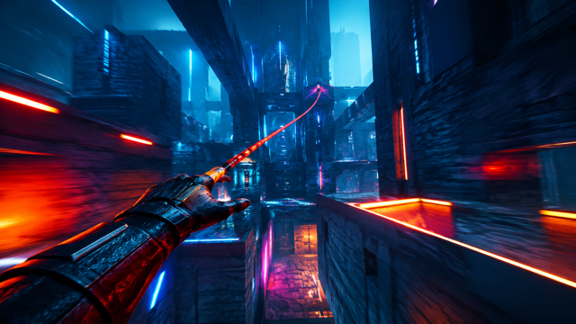 Cyber Hook original game remake reference artwork 3