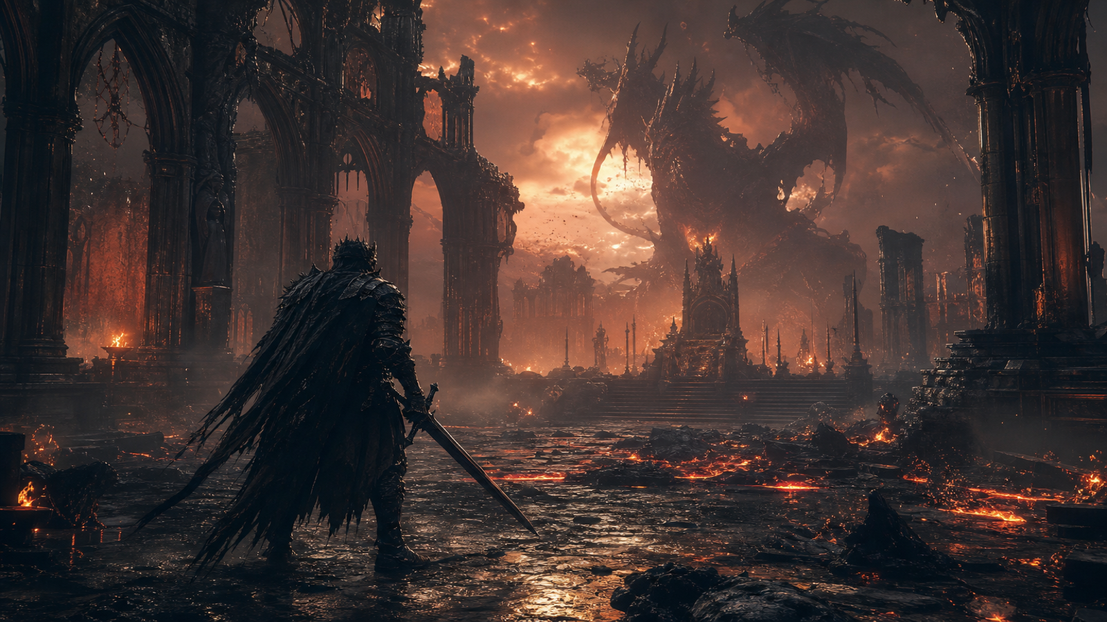 Dark Souls III original game remake reference artwork 3