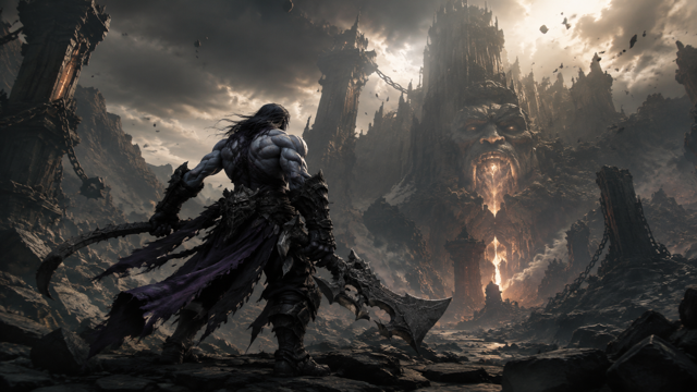 Darksiders II original darksiders ii diy game reference artwork 2