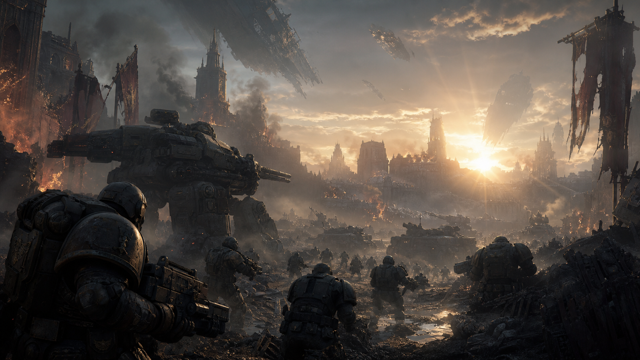 Dawn of War original game remake reference artwork 1