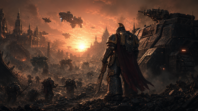 Dawn of War original game remake reference artwork 2