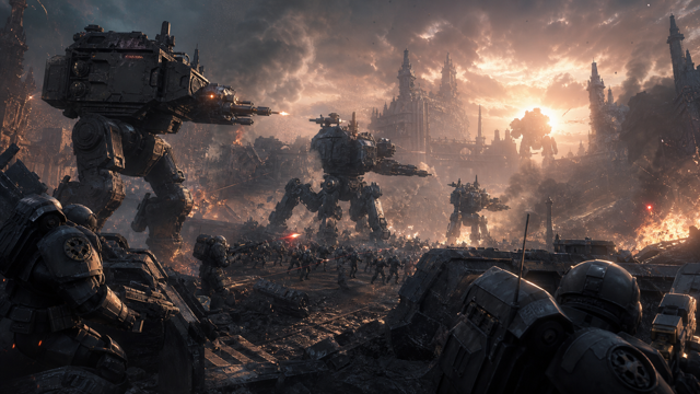 Dawn of War III original game remake reference artwork 3
