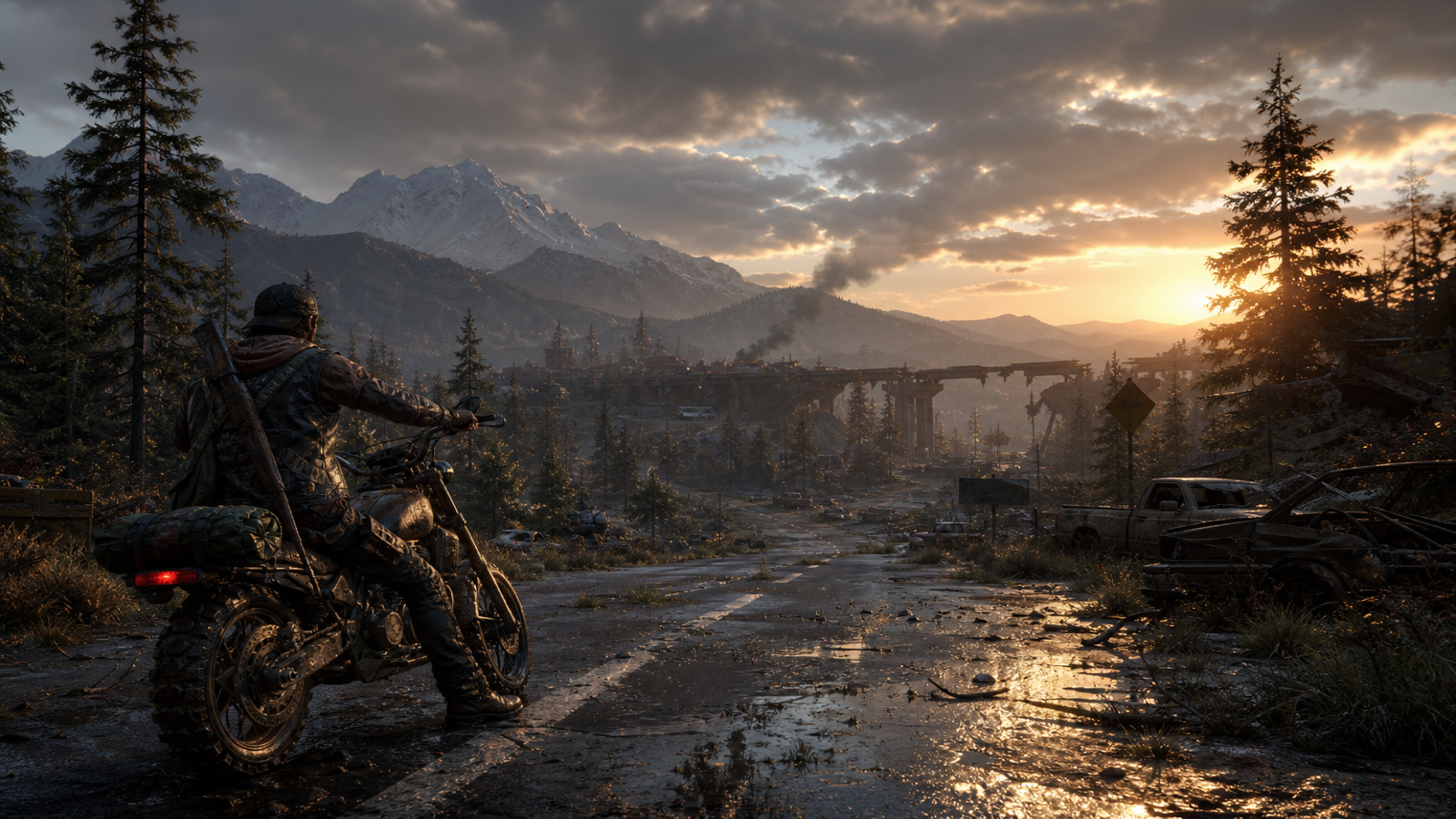Days Gone original game remake reference artwork 3