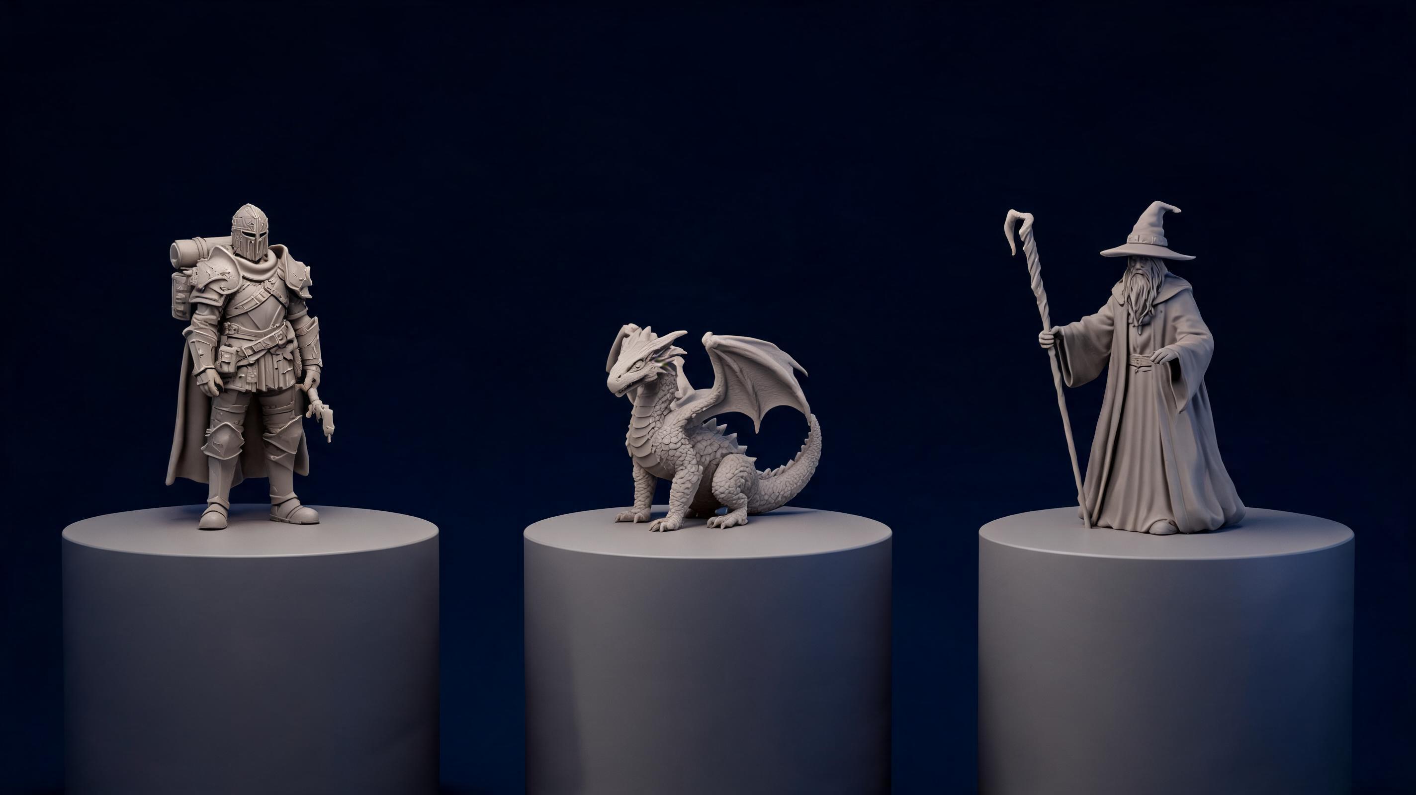 Illustration zum Thema Figuren für den 3D-Druck mit KI erstellen