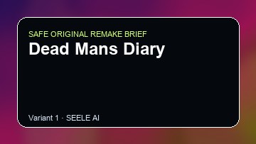 Dead Mans Diary original game remake reference artwork 1