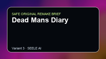 Dead Mans Diary original game remake reference artwork 3