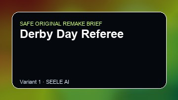Derby Day Referee Game Customer Remake preview