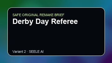 Derby Day Referee original game remake reference artwork 2