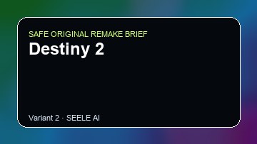 Destiny 2 original game remake reference artwork 2