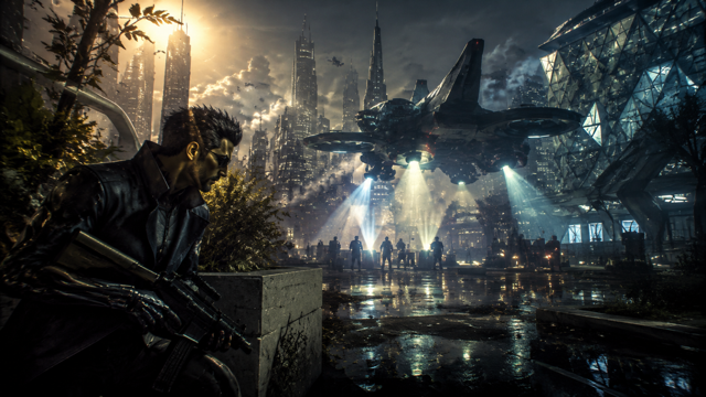 Deus Ex Mankind Divided original game remake reference artwork 2