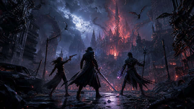 Devil May Cry 5 original game remake reference artwork 1