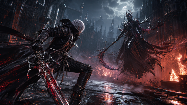 Devil May Cry 5 original game remake reference artwork 3