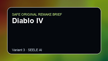 Diablo IV original game remake reference artwork 3
