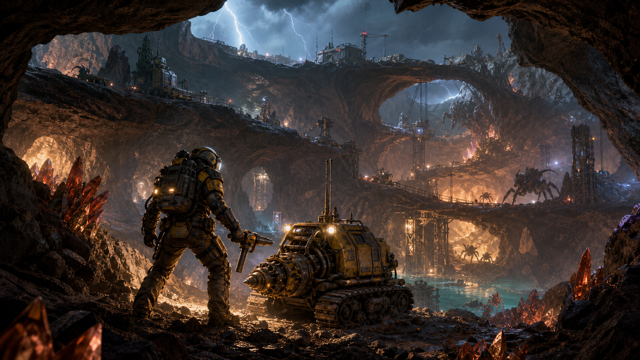 Dig or Die original game remake reference artwork 2