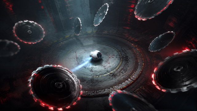 Disc Room original game remake reference artwork 2