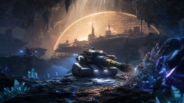 Dome Keeper Deluxe original game remake reference artwork 2