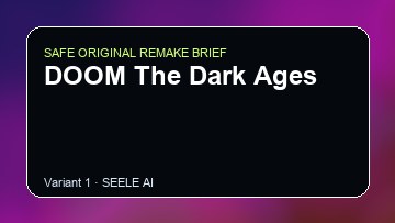 DOOM The Dark Ages Game Customer Remake preview