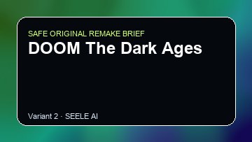 DOOM The Dark Ages original game remake reference artwork 2