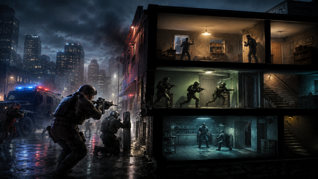 Door Kickers Action Squad original game remake reference artwork 3