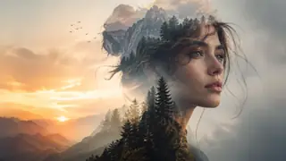 Double Exposure Portraits Generator preview