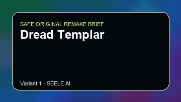 Dread Templar Creeper World 4 Custom Game Builder preview
