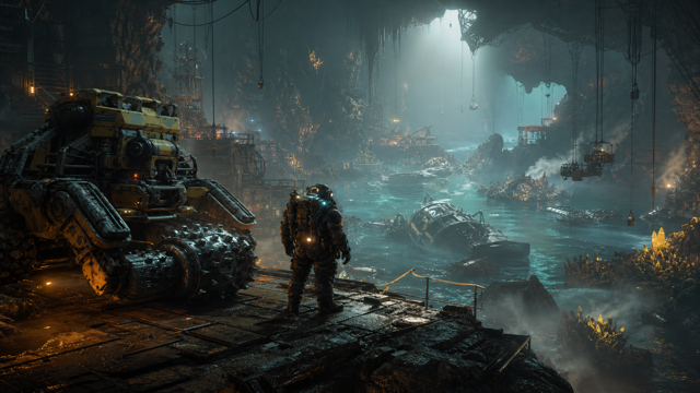 Dredgers original game remake reference artwork 2