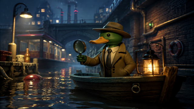 Duck Detective The Secret Salami original game remake reference artwork 2