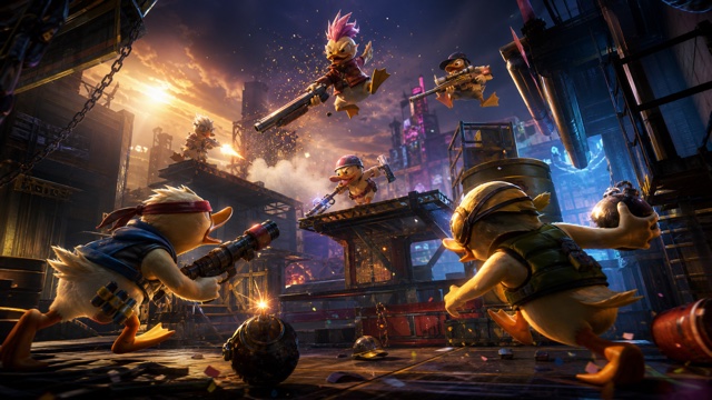 Duck Game original duck game custom game reference artwork 1