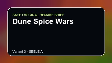 Dune Spice Wars original game remake reference artwork 3