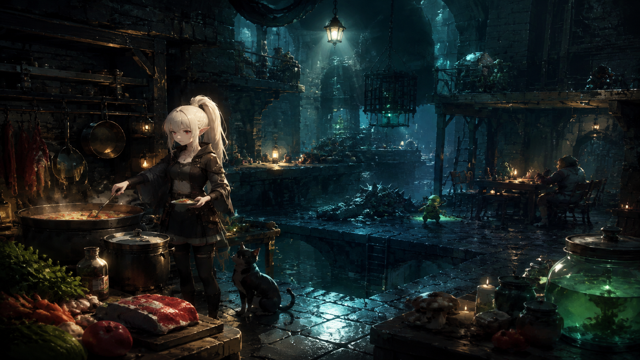 Dungeon Munchies original game remake reference artwork 3