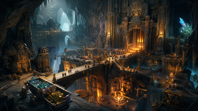 Dwarven Realms original game remake reference artwork 3
