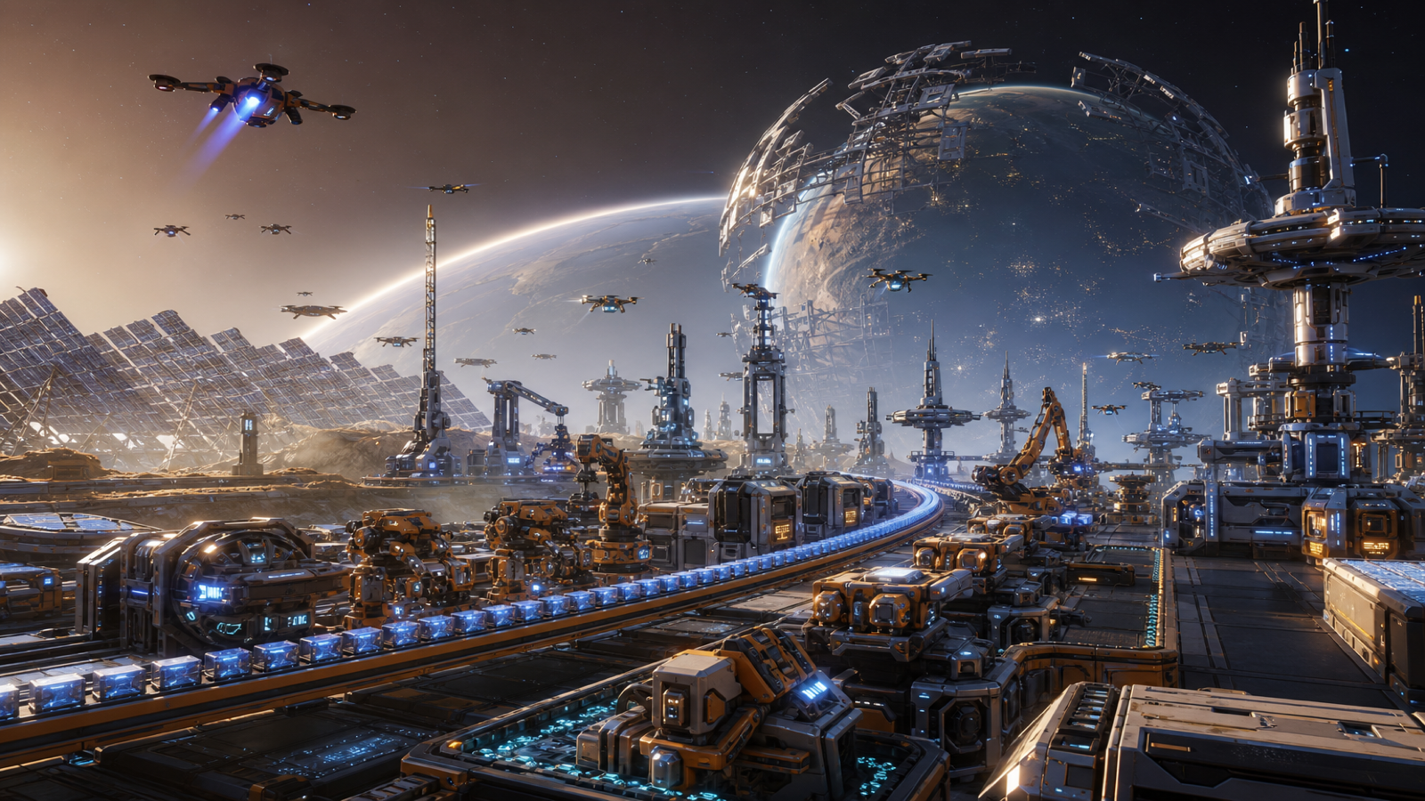 Dyson Sphere Program original game remake reference artwork 3