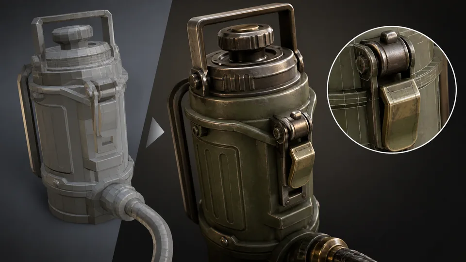 3D asset editing visual showing lp feature 02