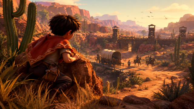 El Hijo A Wild West Tale original game remake reference artwork 2