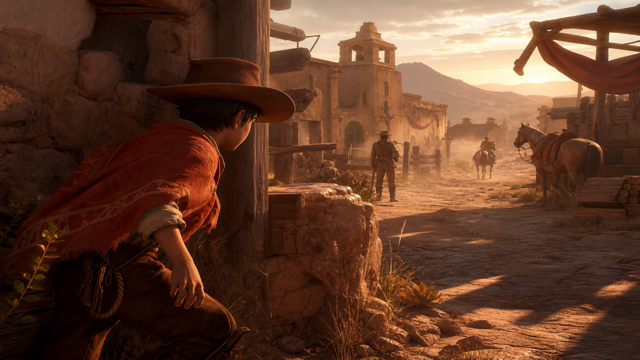 El Hijo A Wild West Tale original game remake reference artwork 3