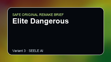 Elite Dangerous original game remake reference artwork 3