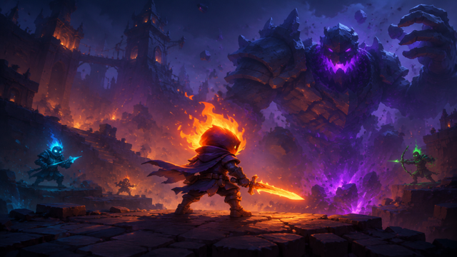 Ember Knights original game remake reference artwork 2