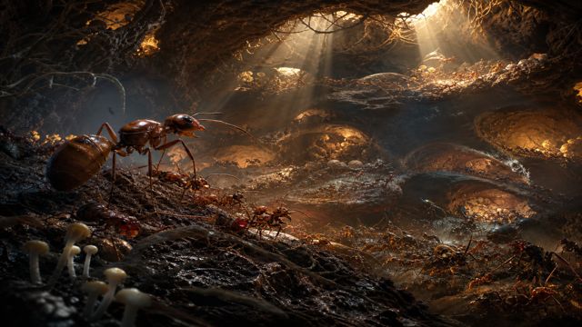 Empires of the Undergrowth original game remake reference artwork 2
