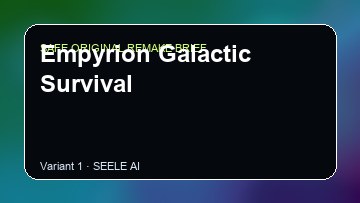 Empyrion Galactic Survival Game Customer Remake preview