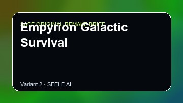 Empyrion Galactic Survival original game remake reference artwork 2