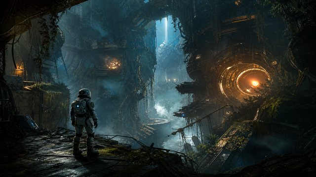 Environmental Station Alpha original game remake reference artwork 1