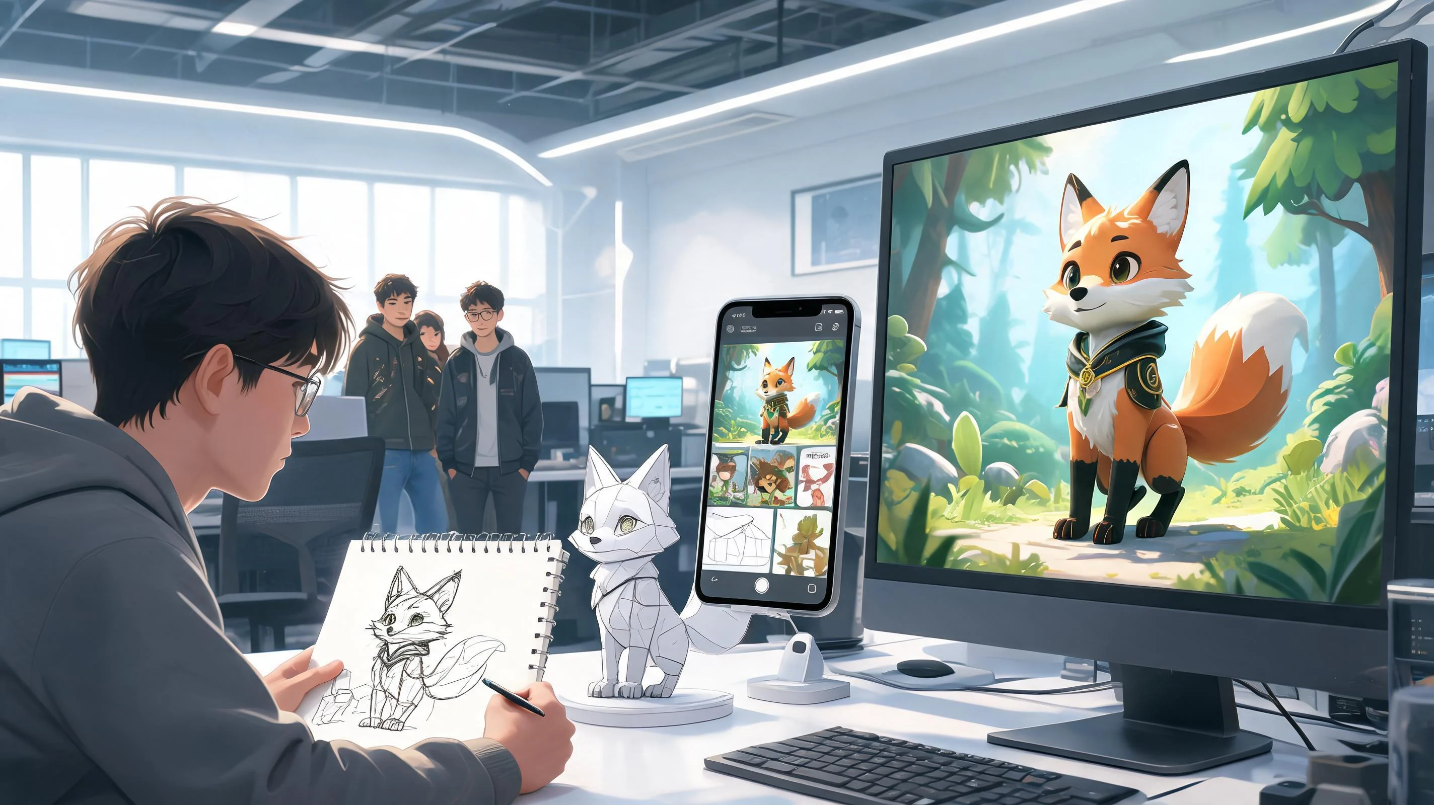 Generador de modelos 3D con IA — cover visual evidence